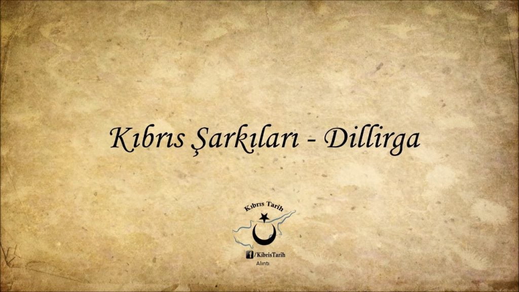 Dillirga Türküsü Notaları