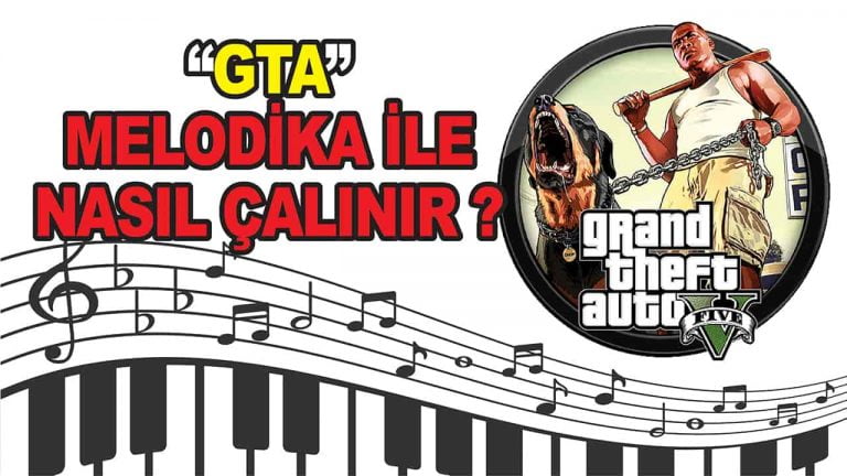 GTA San Andreas Oyun Müziği Melodika Nota