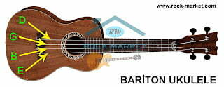 bariton ukulele akor