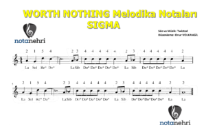 SIGMA – WORTH NOTHING Melodika Notaları