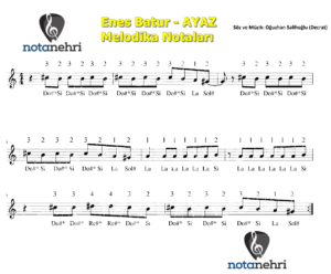 Enes Batur – AYAZ Melodika Notaları