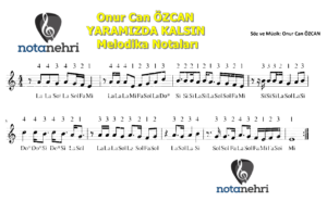 Onur Can ÖZCAN-YARAMIZDA KALSIN Melodika Notaları