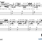 Ezhel-–-Felaket-Piyano-notasi-2